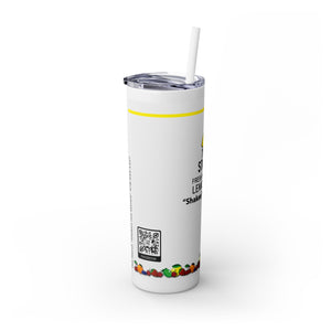 Copy of Copy of Skinny Tumbler with Straw, 20oz