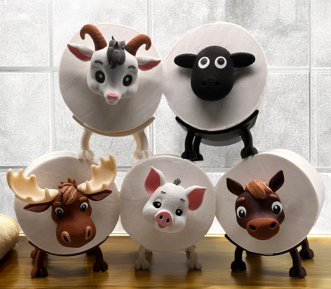 The Farm Toilet Paper Holders (5 Pack)